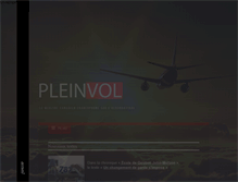 Tablet Screenshot of pleinvol.com